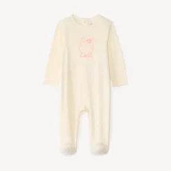 Dors-bien jersey à print fantaisie pour bébé fille