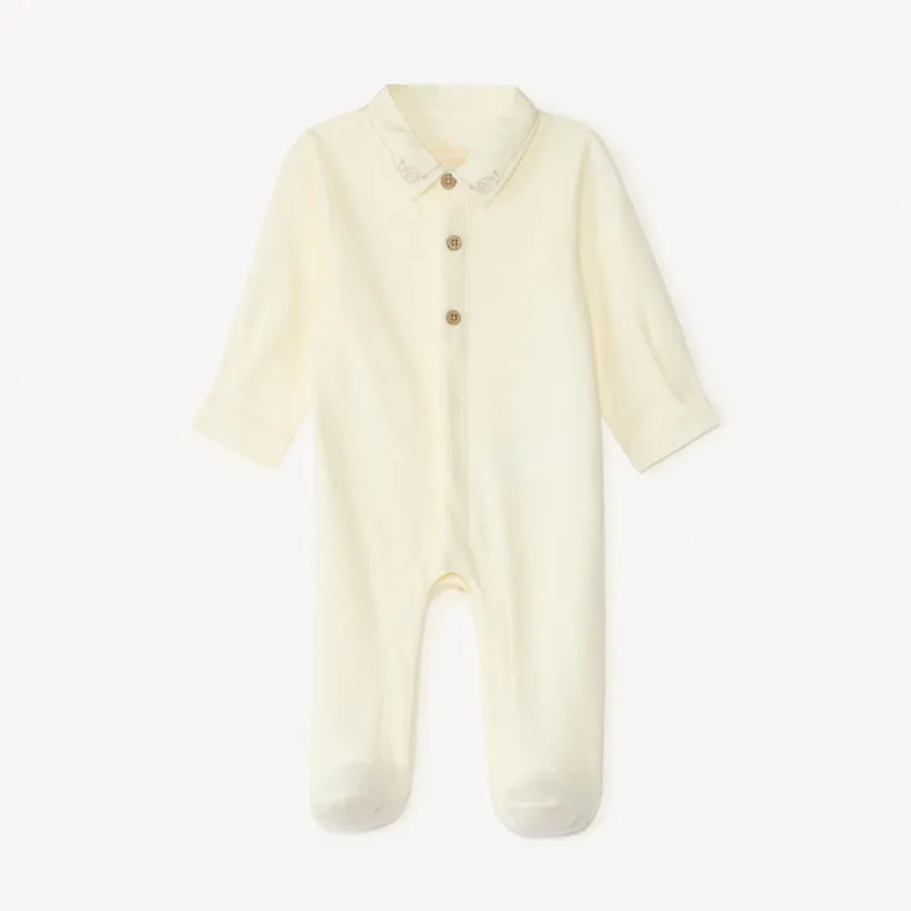 Dors-bien manches longues col polo pour bébé garçon