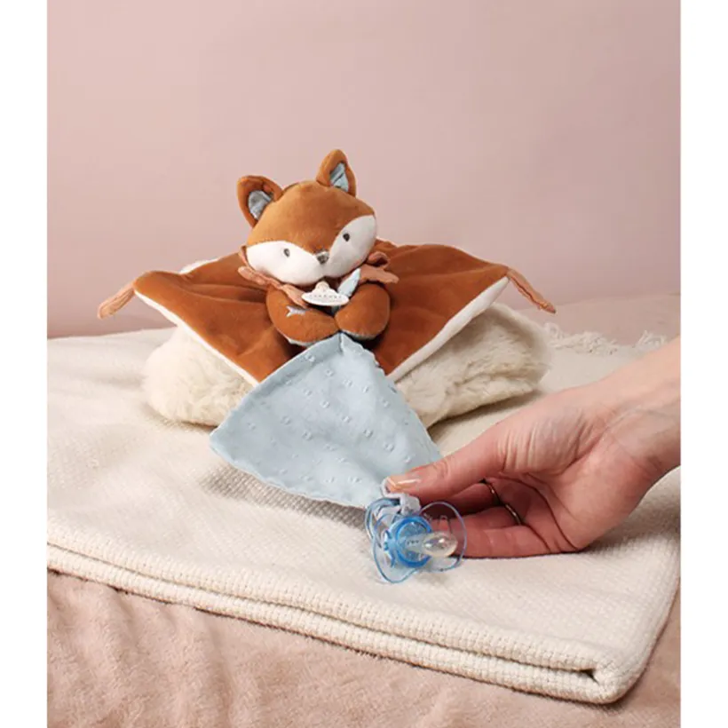 Doudou attache sucette Timo