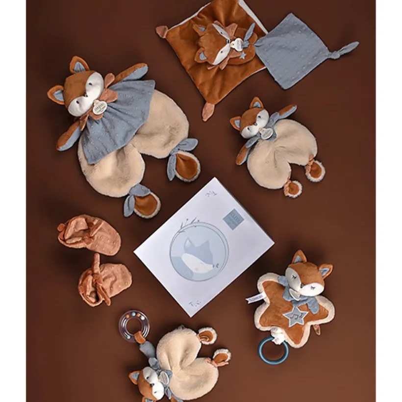 Doudou attache sucette Timo