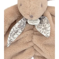 Doudou Lapin plat 29cm Beige sable