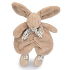 Doudou Lapin plat 29cm Beige sable