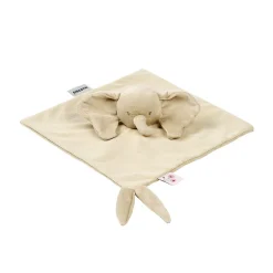 Doudou éléphant - Fanfan - Sable - 27x27 cm