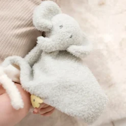 Doudou Éléphant Teddy Bouclette