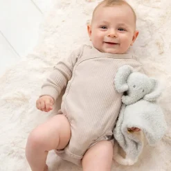 Doudou Éléphant Teddy Bouclette