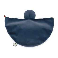 Doudou manchot bleu