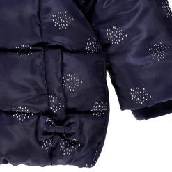 Doudoune doublée sherpa à imprimé en foil pour bébé fille
