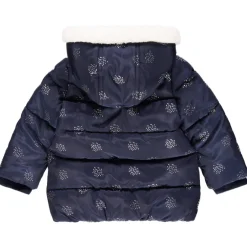 Doudoune doublée sherpa à imprimé en foil pour bébé fille