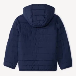 Doudoune fine matelassée à capuche pour garçon
