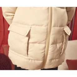 Doudoune imperméable 2 en 1 doublée sherpa avec gilet pour fille