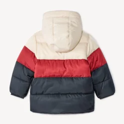 Doudoune matelassée effet color block doublée sherpa pour bébé garçon
