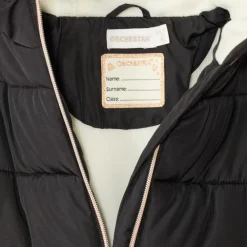 Doudoune matelassée et doublée micropolaire pour fille