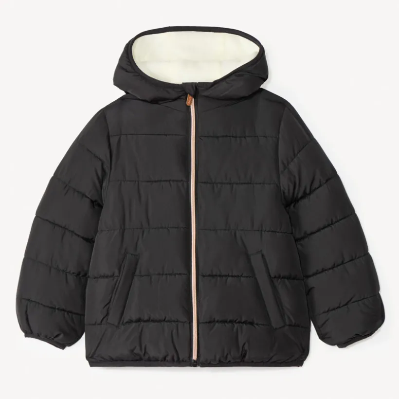 Doudoune matelassée et doublée micropolaire pour fille