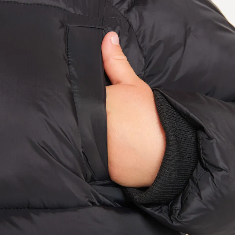 Doudoune micropolaire à capuche pour garçon