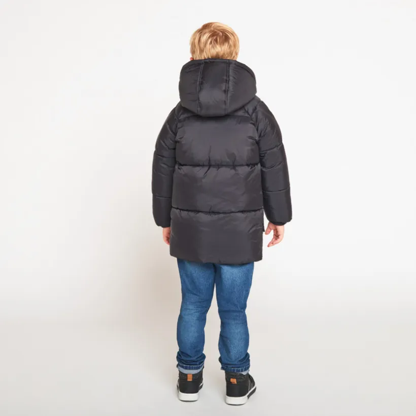 Doudoune micropolaire à capuche pour garçon