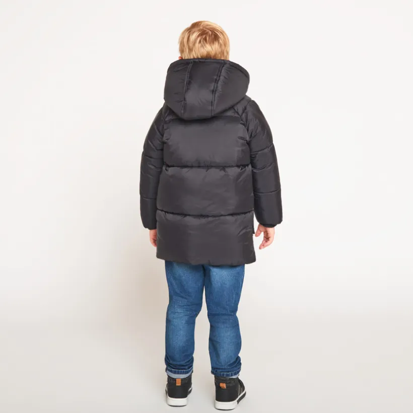 Doudoune micropolaire à capuche pour garçon