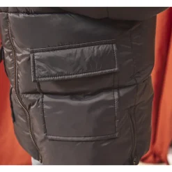 Doudoune micropolaire à capuche pour garçon