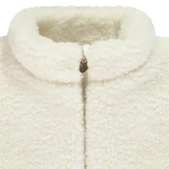 Doudoune sans manches bi-matière sherpa/padding pour fille