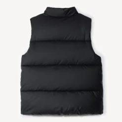 Doudoune sans manches matelassée effet satiné pour fille