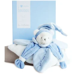 Doudou Ours Collector - Bleu
