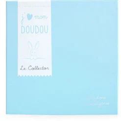 Doudou Ours Collector - Bleu