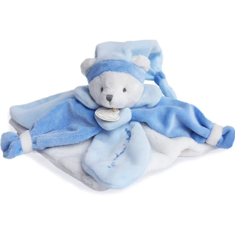 Doudou Ours Collector - Bleu
