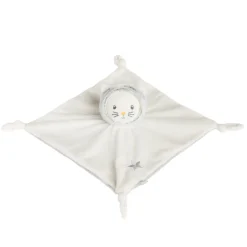 Doudou plat en velours chat