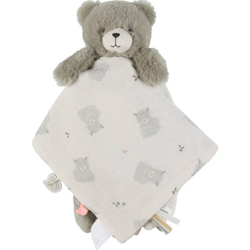 Doudou réversible Jour/Nuit Ours Orso Ecru