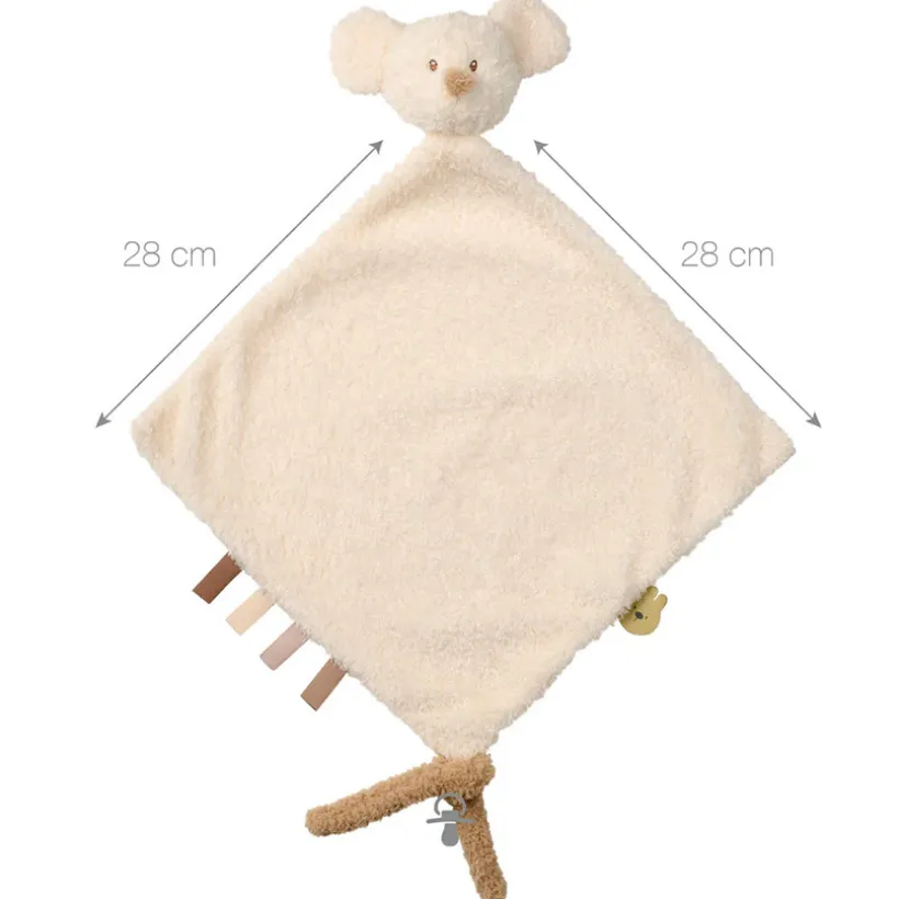 Doudou souris Teddy - Maxi - 28 cm
