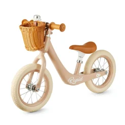 Draisienne Rapid 2 avec panier rose