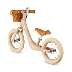 Draisienne Rapid 2 avec panier rose