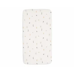 Drap housse en jersey 70-75 x 140-150 cm Jungle Jambo