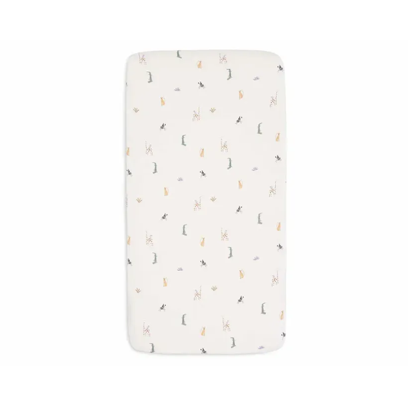 Drap housse en jersey 70-75 x 140-150 cm Jungle Jambo