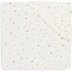 Drap housse jersey berceau 50x90cm Pretty Picnic Flower Drops