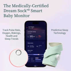 Dream Sock moniteur de sommeil Appli Gsm Wi-Fi Mint