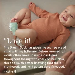 Dream Sock moniteur de sommeil Appli Gsm Wi-Fi Mint