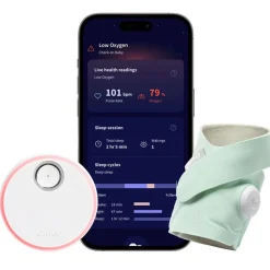 Dream Sock moniteur de sommeil Appli Gsm Wi-Fi Mint
