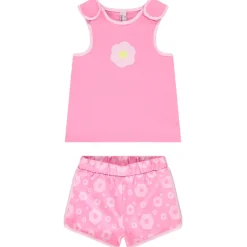 Ensemble avec short imprimé fleurs pour bébé fille