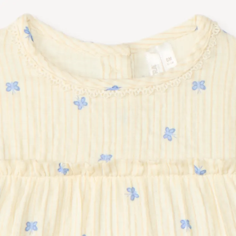 Ensemble bébé fille tunique imprimé fleurs et legging