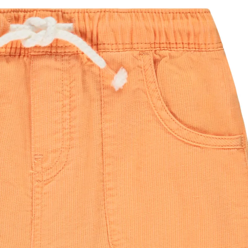 Ensemble bermuda uni + débardeur imprimé marin pour bébé garçon