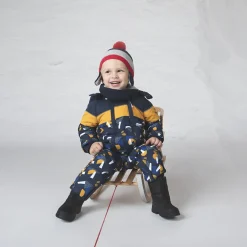 Ensemble bonnet et snood en tricot doublés sherpa