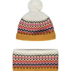 Ensemble bonnet + snood en tricot pour bébé garçon