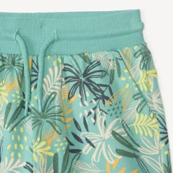 Ensemble court t-shirt + bermuda imprimé jungle pour garçon