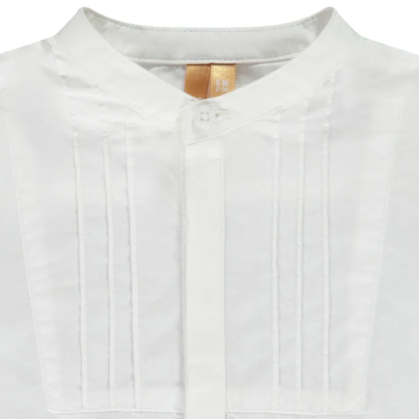 Ensemble de cérémonie 2 pièces avec plastron pour bébé garçon