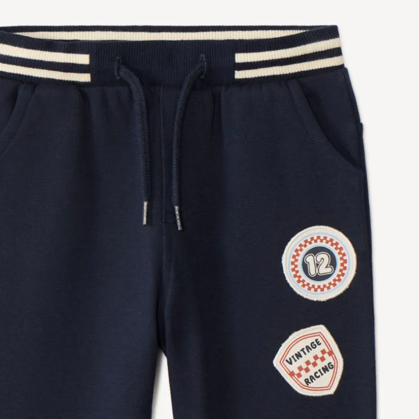Ensemble de jogging bébé garçon broderie bouclette voiture