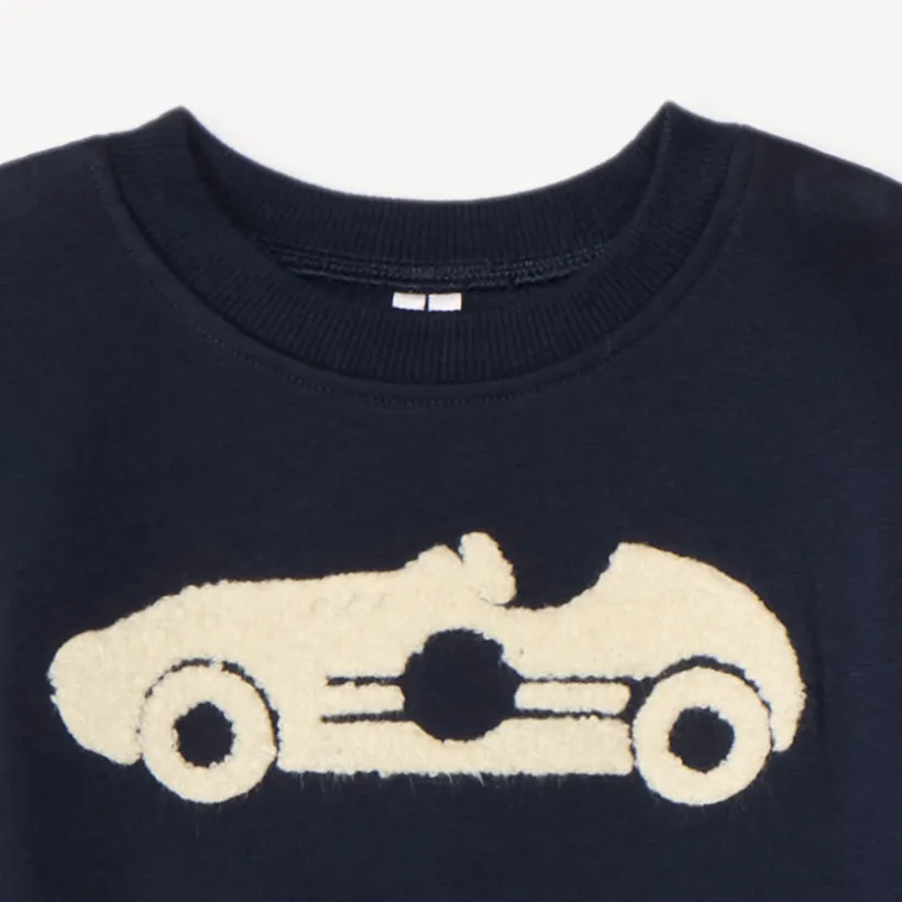 Ensemble de jogging bébé garçon broderie bouclette voiture