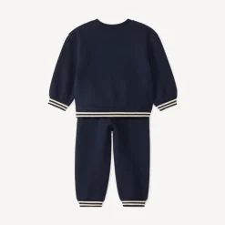 Ensemble de jogging bébé garçon broderie bouclette voiture