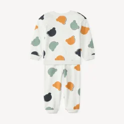 Ensemble de jogging bébé garçon imprimé ourson