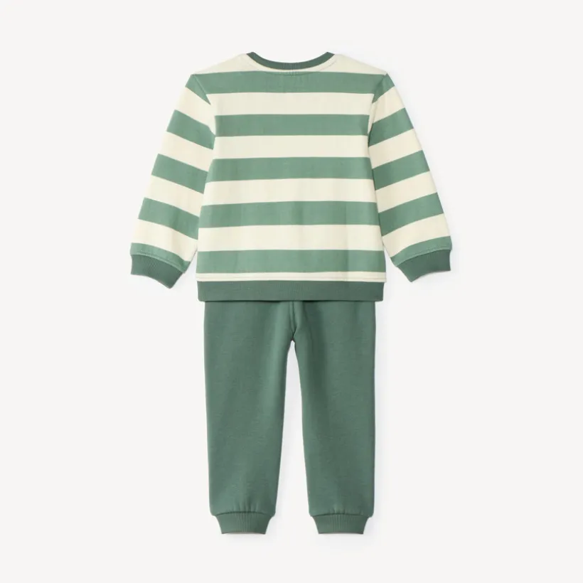 Ensemble de jogging bébé garçon à rayures