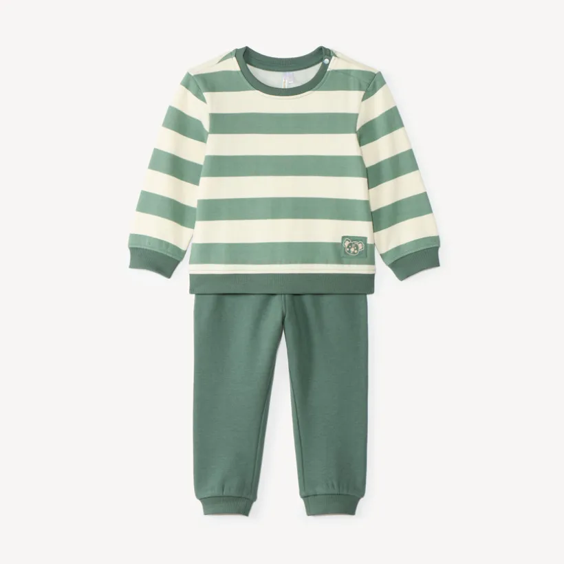 Ensemble de jogging bébé garçon à rayures